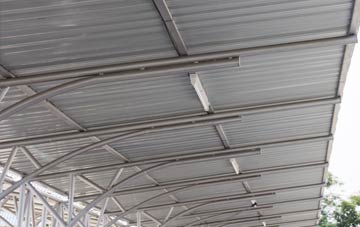 installing Llwynygog metal roofing